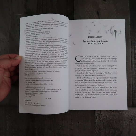 Resting in His Redemption James P Gills M.D. Paperback The Basis of Prayer - Picture 6 of 7